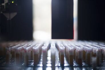 muestras de sangre en el hospital de denia