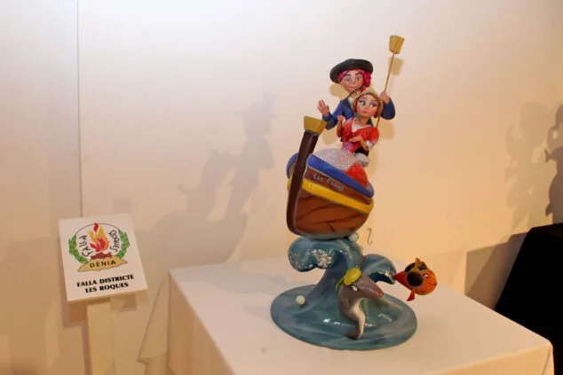 Los 11 ninots infantiles de la exposición de 2023 de Dénia, foto a foto 14 Imagen: Ninot infantil 2023 de la falla Les Roques