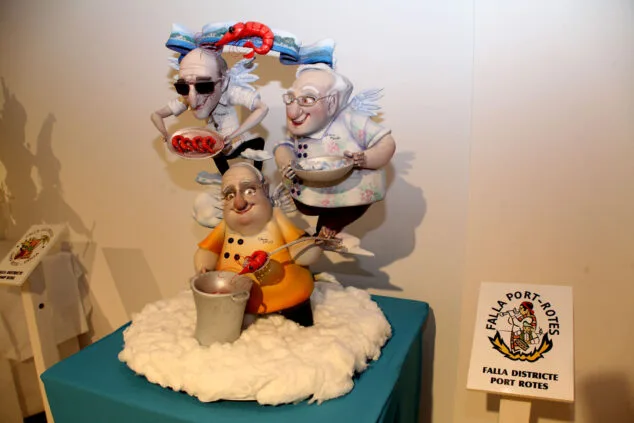 Los 11 ninots infantiles de la exposición de 2023 de Dénia, foto a foto 22 Imagen: Ninot infantil 2023 de la falla Port-Rotes