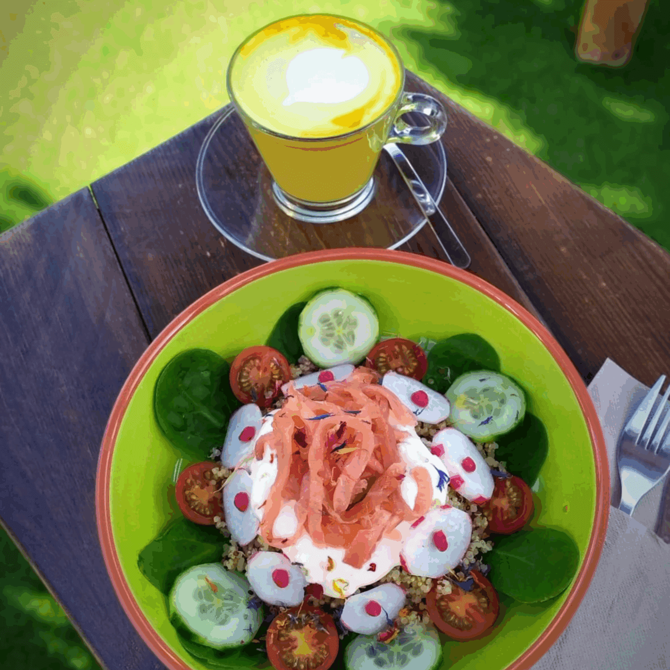 Opciones saludables en el Secret Garden de Monverd
