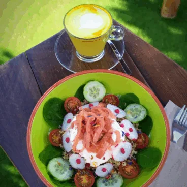 Opciones saludables en el Secret Garden de Monverd