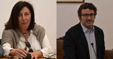 Pepa Font y Óscar Mengual
