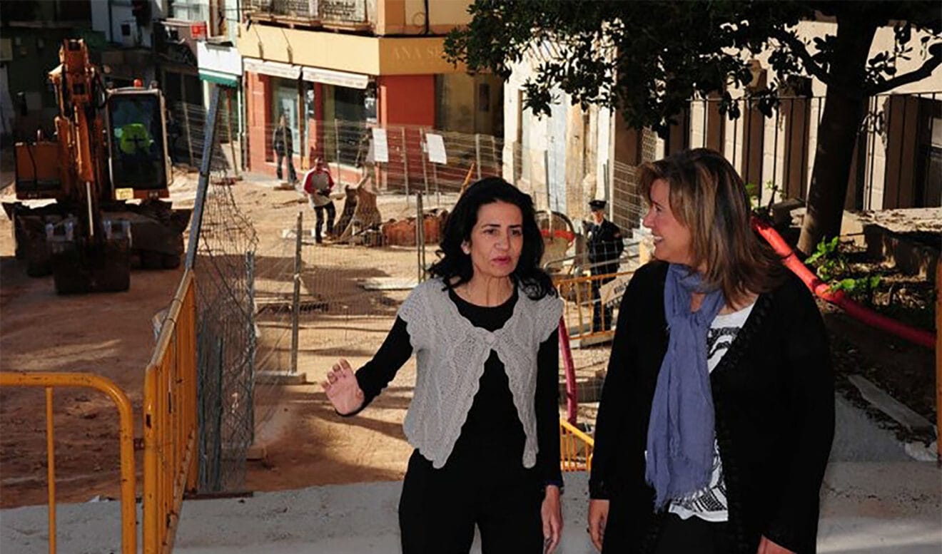 Plaza de la Constitució en 2011