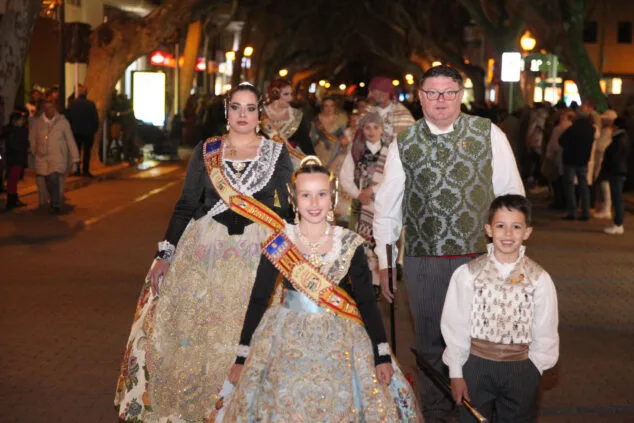 Dénia vuelve a estar en Fallas: así se vivió la Crida y el Sopar de Germanor 6 pregon y crida de las fallas 2023 de denia 04