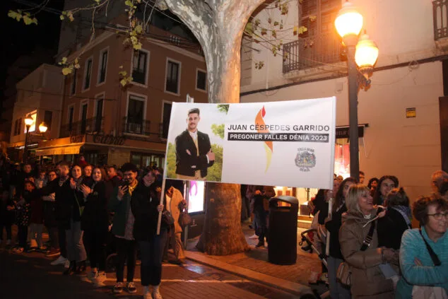 Dénia vuelve a estar en Fallas: así se vivió la Crida y el Sopar de Germanor 9 pregon y crida de las fallas 2023 de denia 07