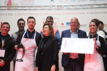 Primer premio del Concurso de la Gamba Roja de Dénia para Nicolás Leblay Valdés
