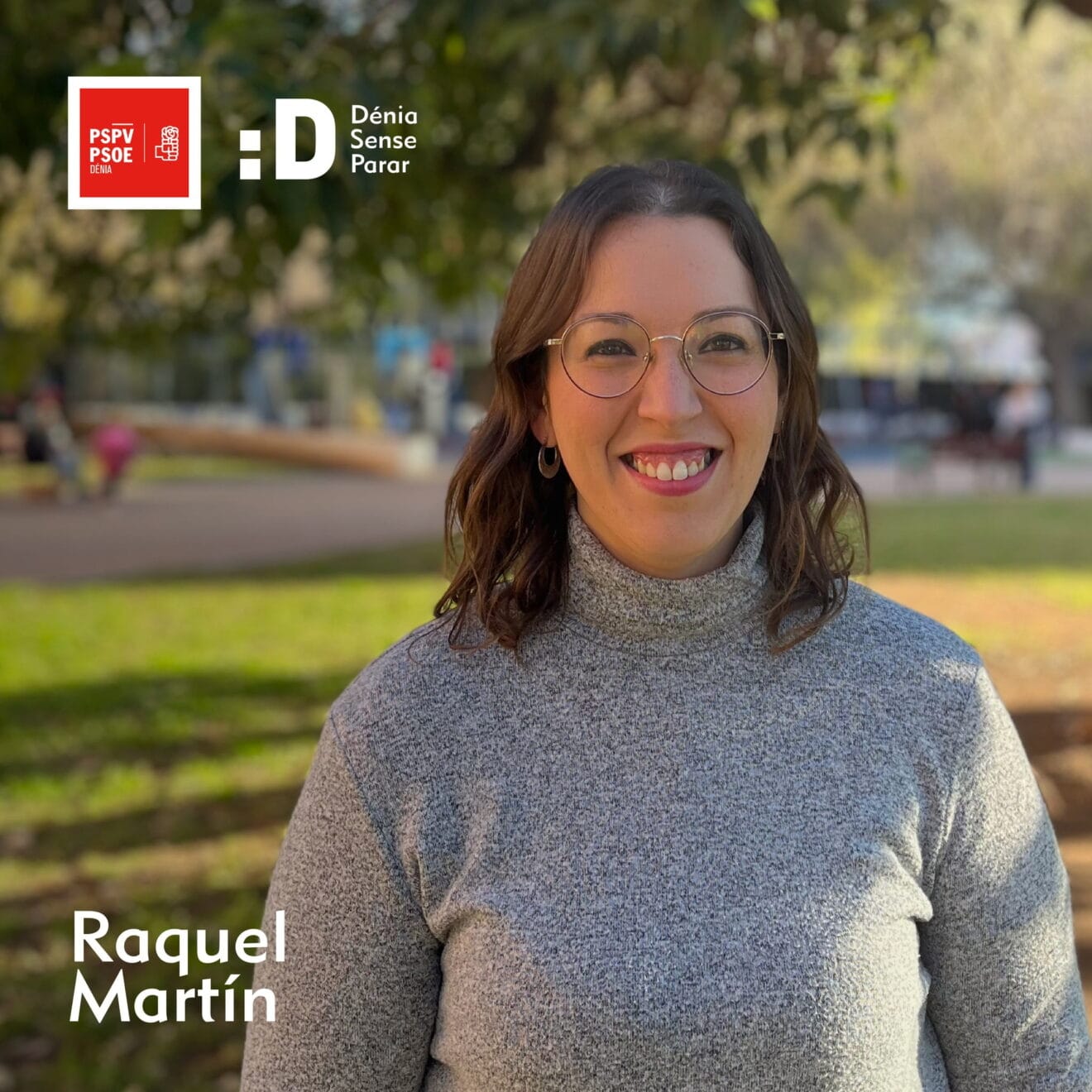 Raquel Martín, miembro de la lista del PSPV Dénia