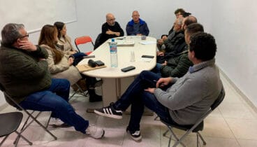 Reunión de la ejecutiva del PSPV-PSOE Dénia