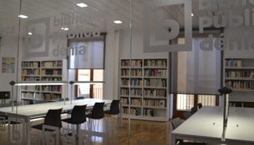 sala de la biblioteca municipal