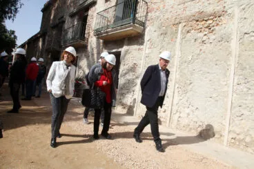 visita a las obras del campus universitario de denia