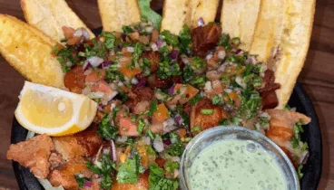 Ceviche de chicharrón