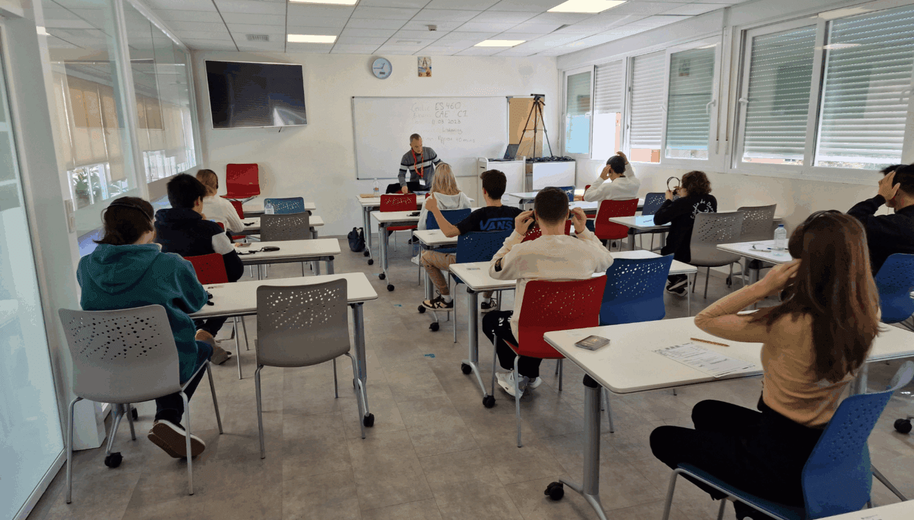 Alumnos satisfechos por la calidad del listening