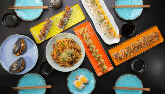 bluefish fusion de cultura japonesa y peruana