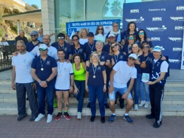 bronce para el equipo masculino veterano de club rem marina de denia