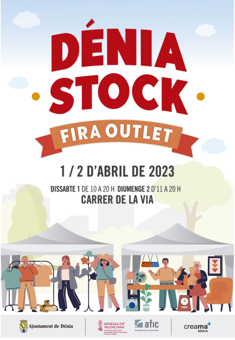 Cartel de la Feria Stock Dénia 2023