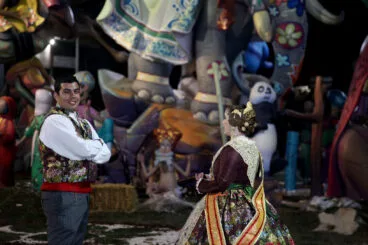 Cremà de las fallas de Dénia 2023 04