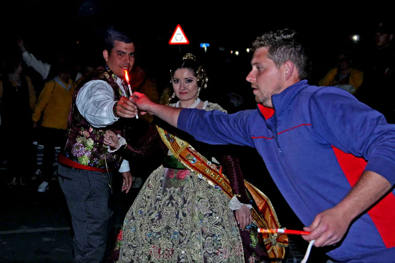 Cremà de las fallas de Dénia 2023 05