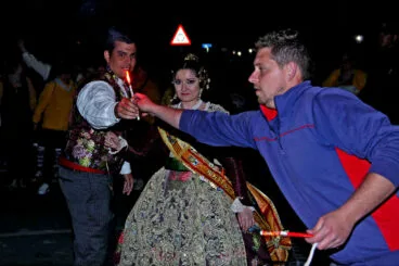 Cremà de las fallas de Dénia 2023 05