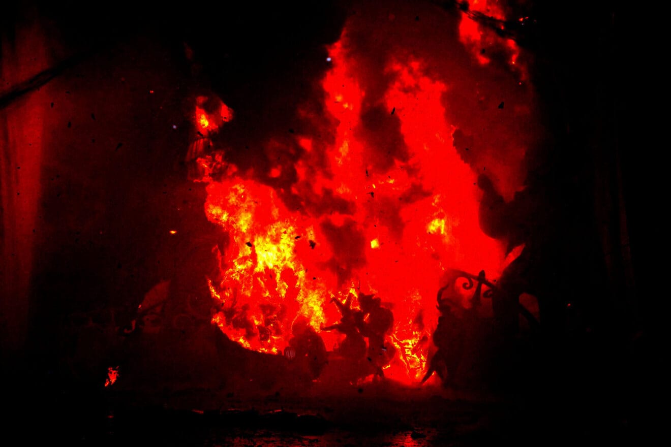 Cremà de las fallas de Dénia 2023 19