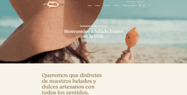Descubre la nueva página web de Heladería Verdú