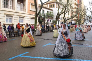 Día de la Ofrenda de las Fallas 2022