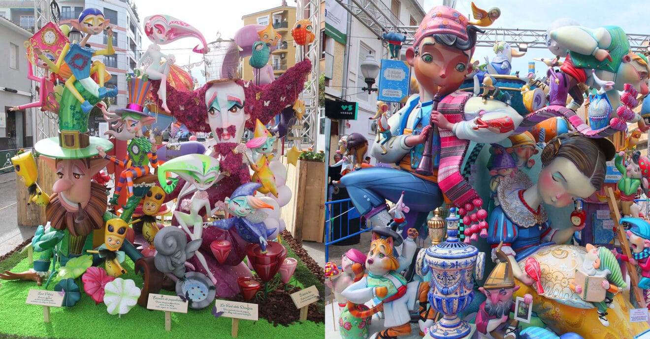 Fallas infantiles ganadoras de Dénia en 2023