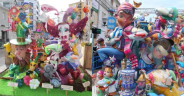 Fallas infantiles ganadoras de Dénia en 2023