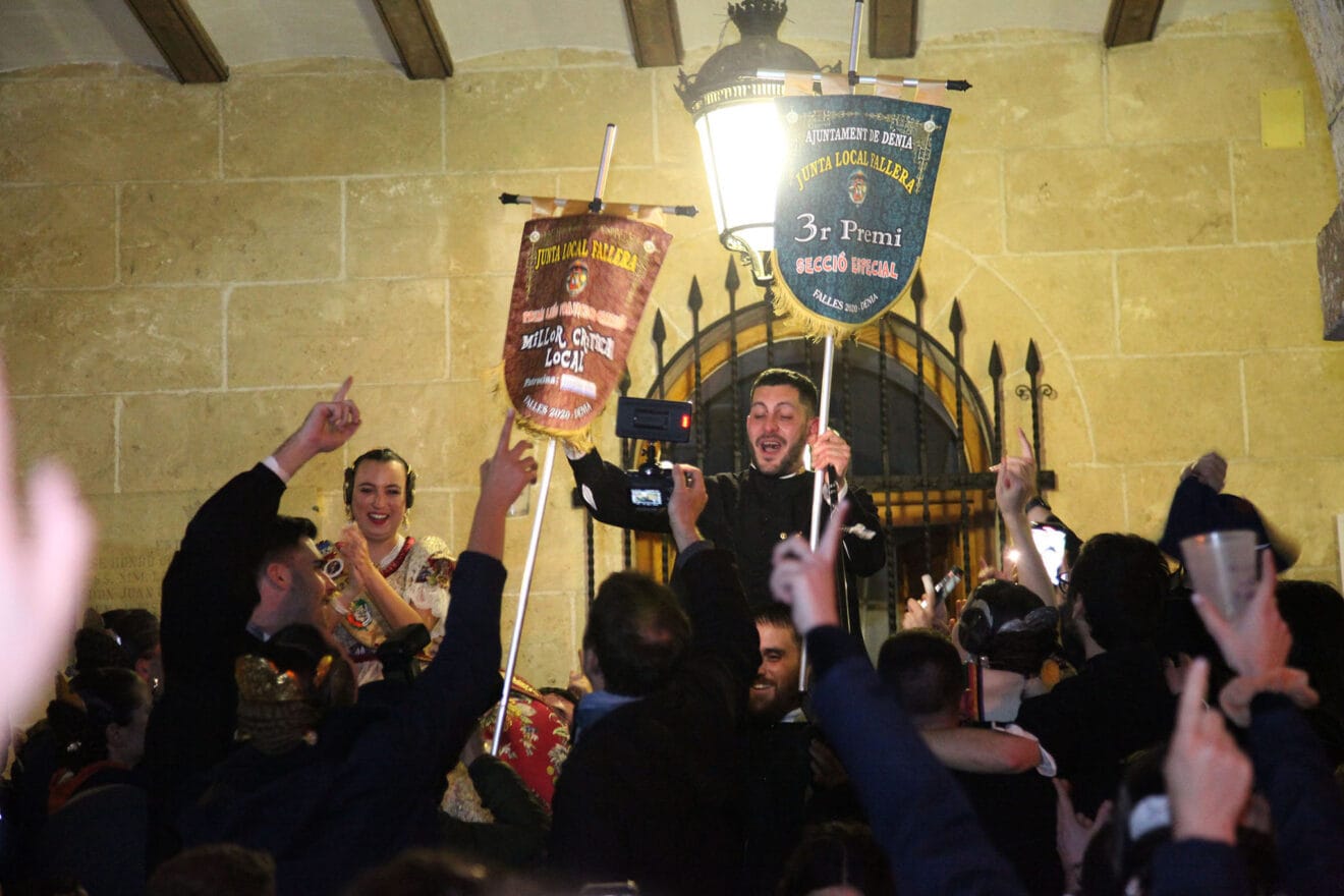 La falla Centro celebra su premio en 2022