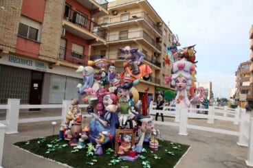 Monumento infantil 2023 de la falla Campaments