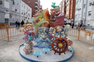 Monumento infantil 2023 de la falla Diana