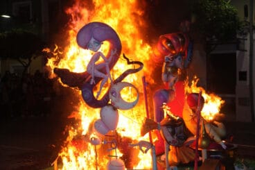 Nit de la Cremà en Dénia este 2023