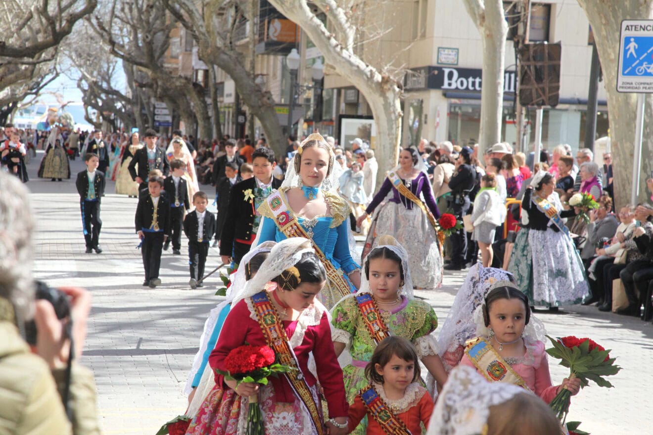 Ofrenda de Fallas en Dénia de 2023 04