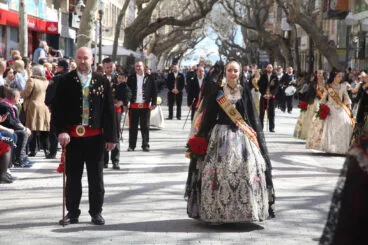 Ofrenda de Fallas en Dénia de 2023 07