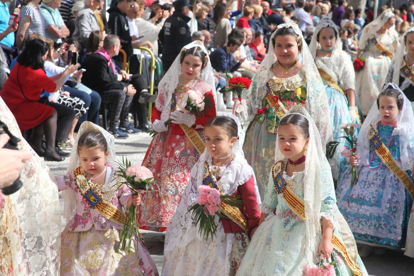 Ofrenda de Fallas en Dénia de 2023 09