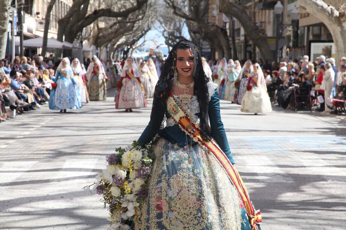 Ofrenda de Fallas en Dénia de 2023 11