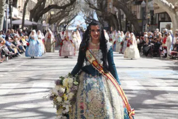 Ofrenda de Fallas en Dénia de 2023 11