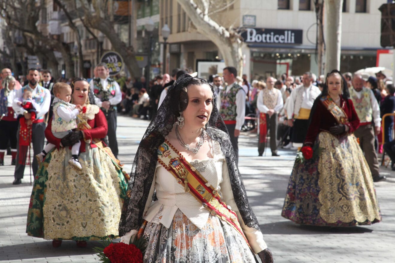 Ofrenda de Fallas en Dénia de 2023 14