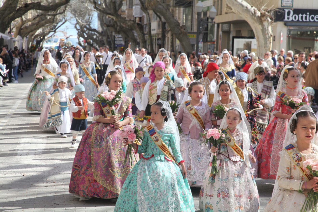 Ofrenda de Fallas en Dénia de 2023 17