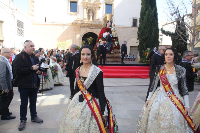 Offering of Fallas in Dénia of 2023 29