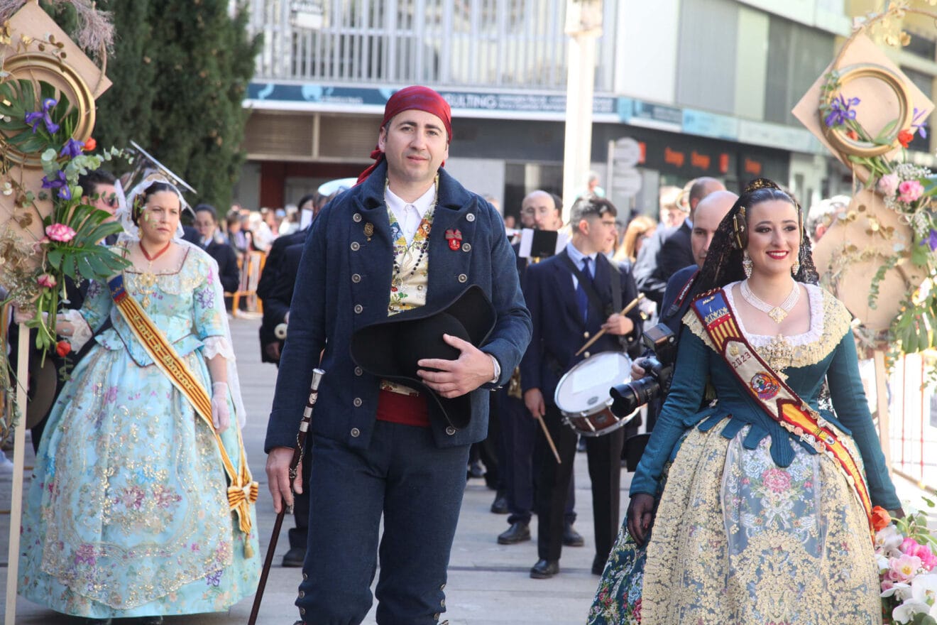 Ofrenda de Fallas en Dénia de 2023 56