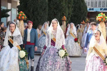Ofrenda de Fallas en Dénia de 2023 61