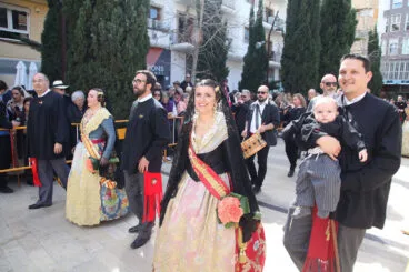 Ofrenda de Fallas en Dénia de 2023 78