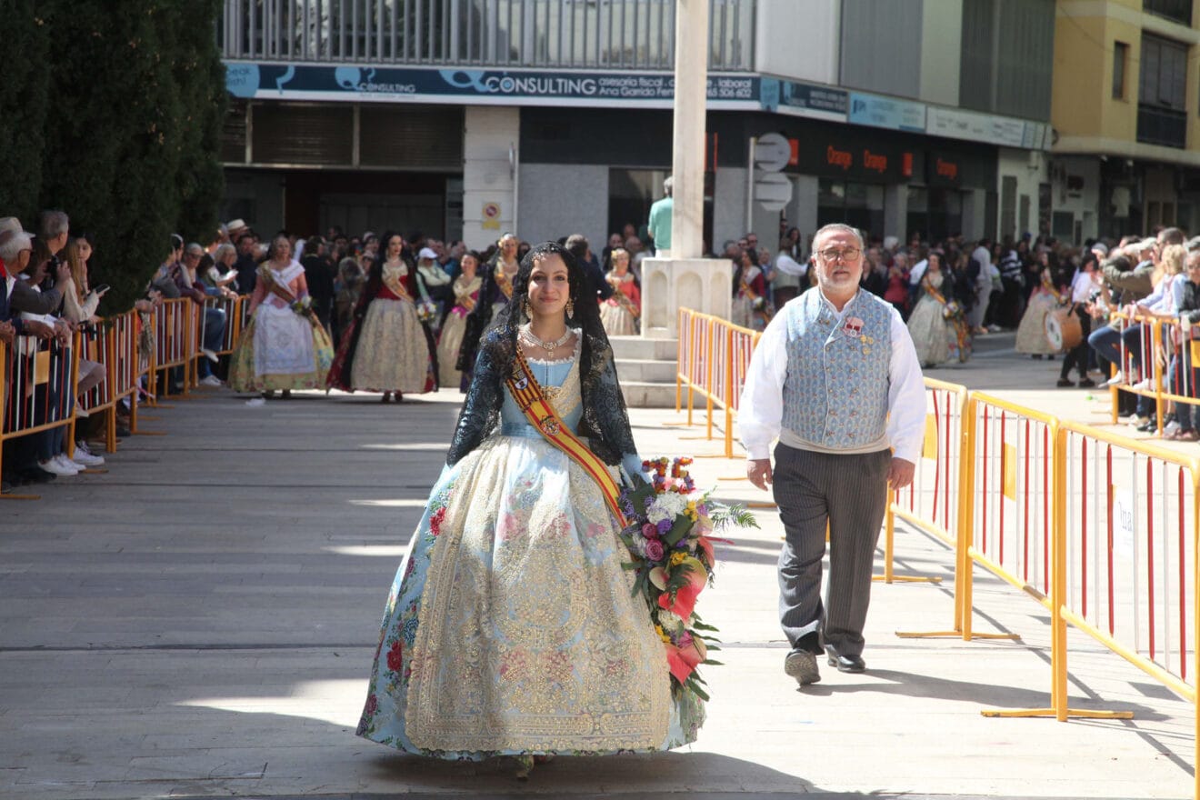 Ofrenda de Fallas en Dénia de 2023 89