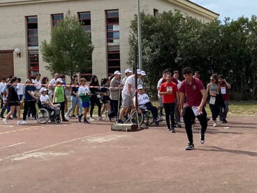 Participantes en la actividad en el IES Maria Ibars