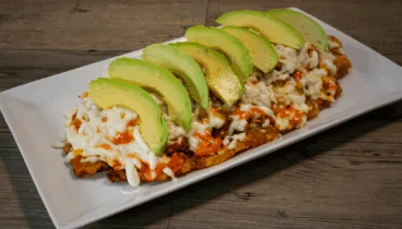 Patacón y arepa Mi Pueblito