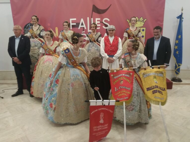 Award for the best children's falla in Dénia of 2023