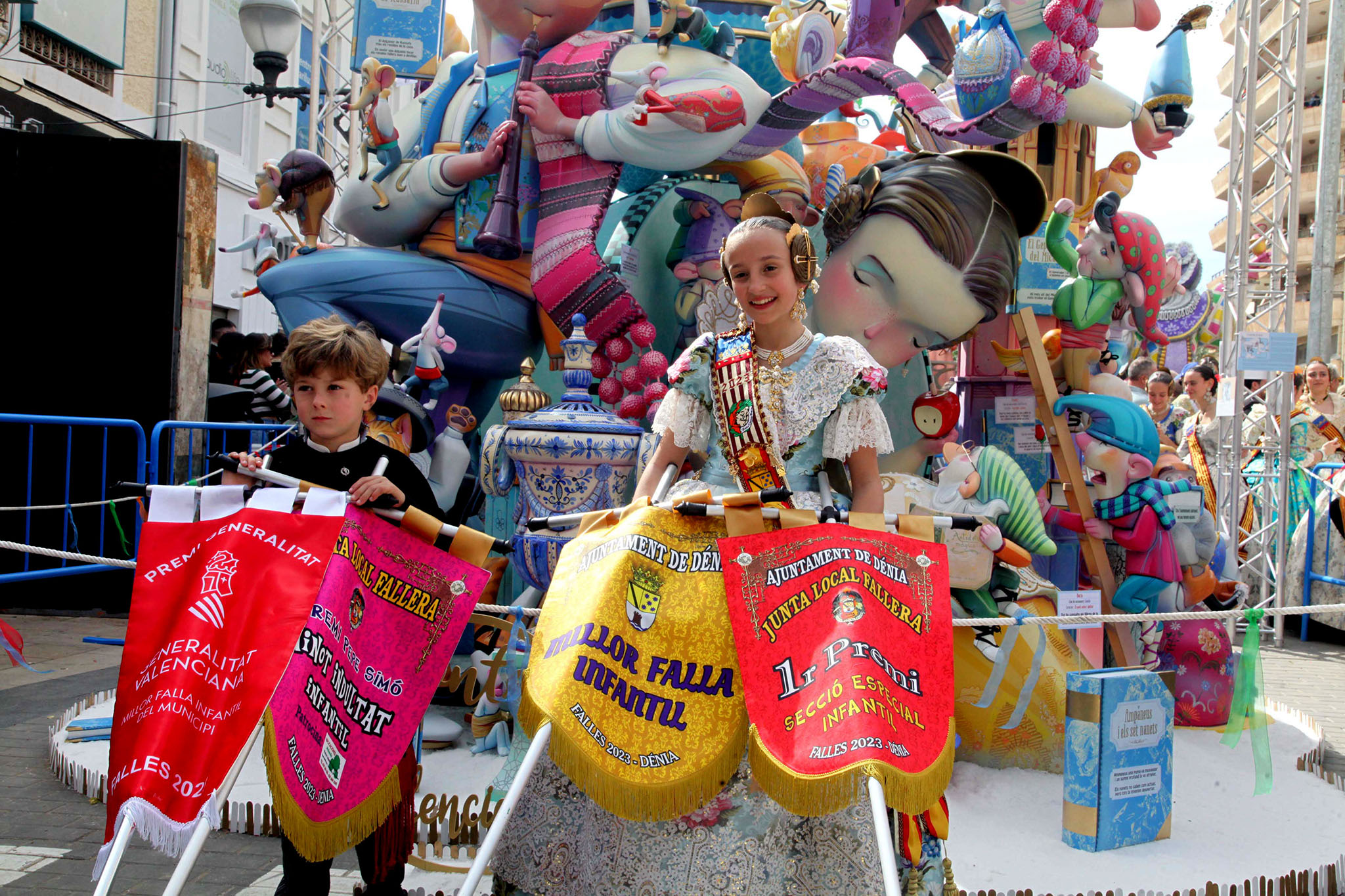 Premios de la falla infantil de la Centro