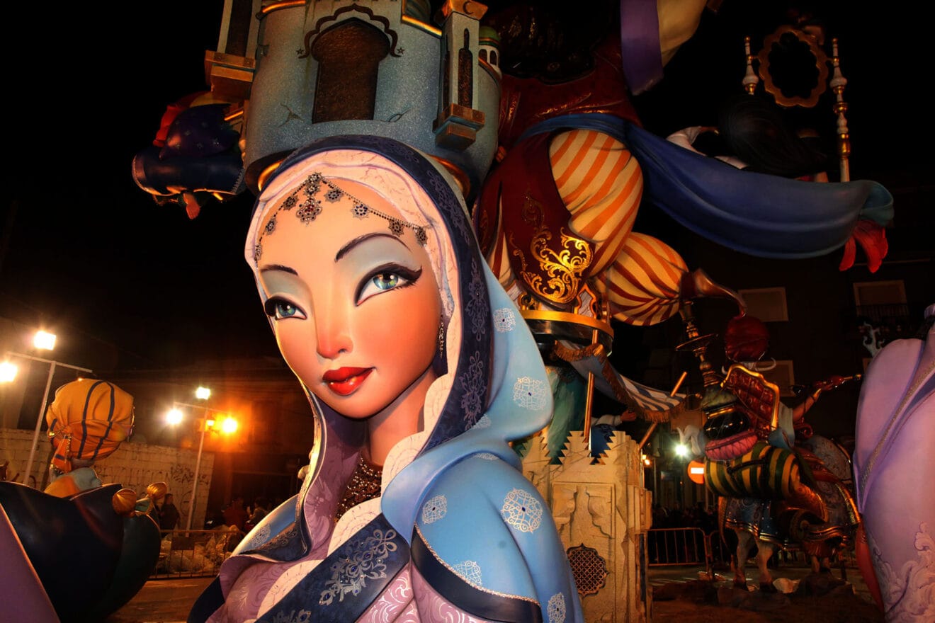 Primera Nit d'Albaes de Dénia en las Fallas 2023 05