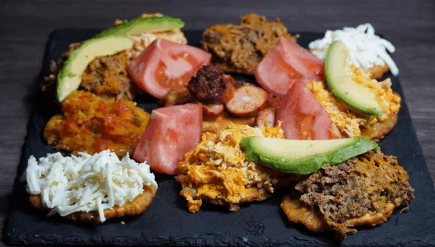 tabla de arepas