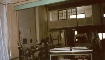 Taller de trabajo en el interior